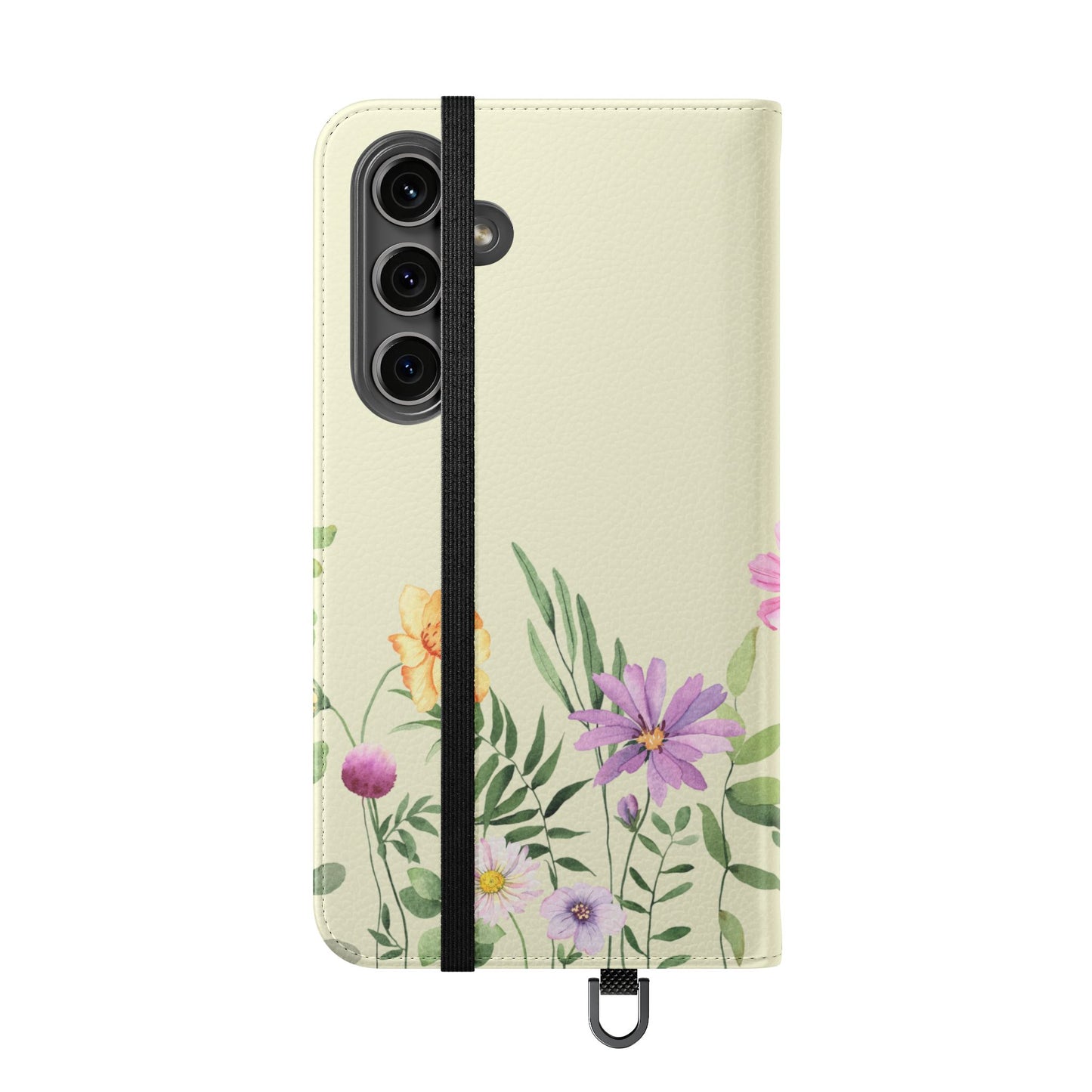 Floral Christian Prayer Flip Case, Amazing Grace, iPhone Samsung Wallet, Gifts for Her, Christian Phone Cover, Spring Floral Design