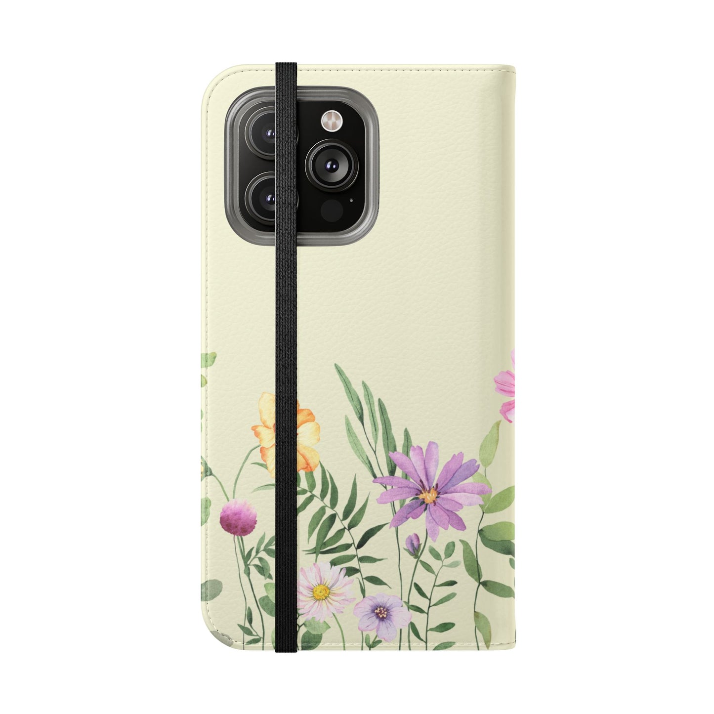 Floral Christian Prayer Flip Case, Amazing Grace, iPhone Samsung Wallet, Gifts for Her, Christian Phone Cover, Spring Floral Design