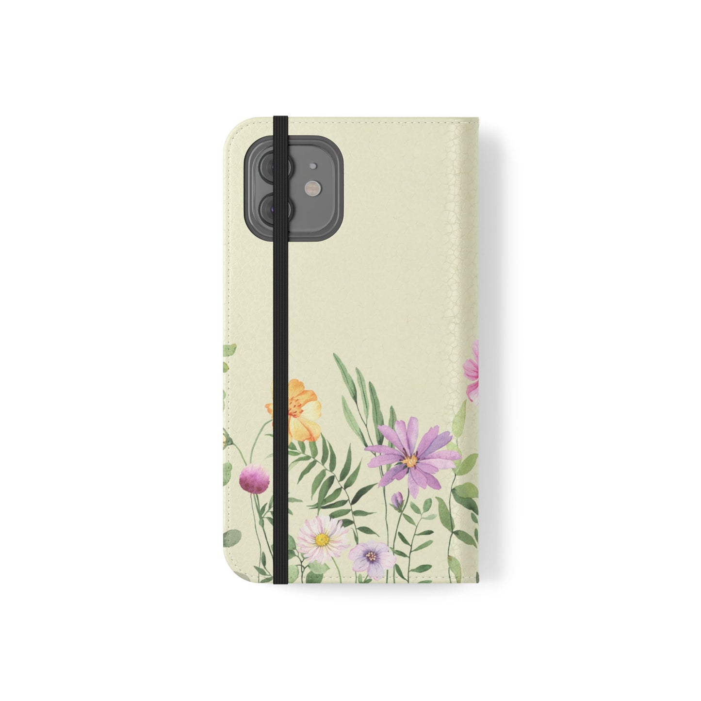 Floral Christian Prayer Flip Case, Amazing Grace, iPhone Samsung Wallet, Gifts for Her, Christian Phone Cover, Spring Floral Design