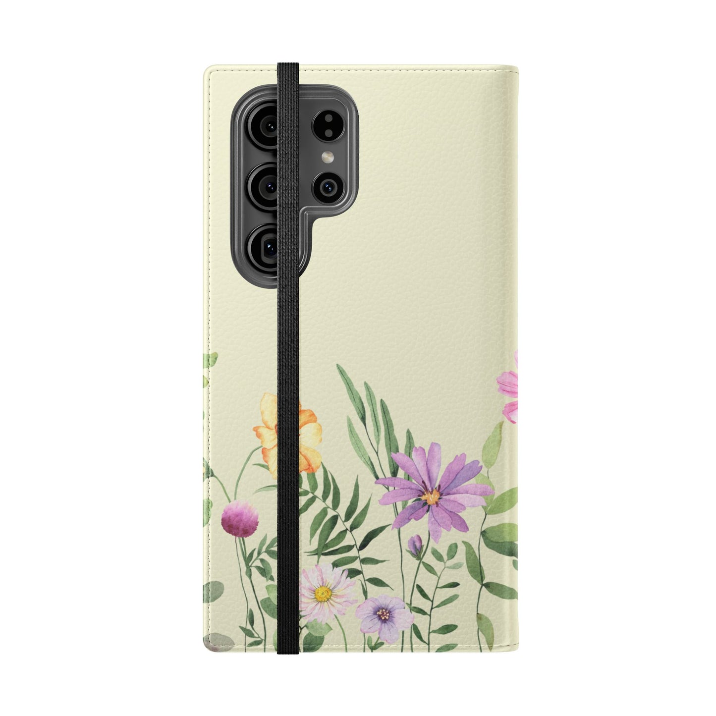 Floral Christian Prayer Flip Case, Amazing Grace, iPhone Samsung Wallet, Gifts for Her, Christian Phone Cover, Spring Floral Design