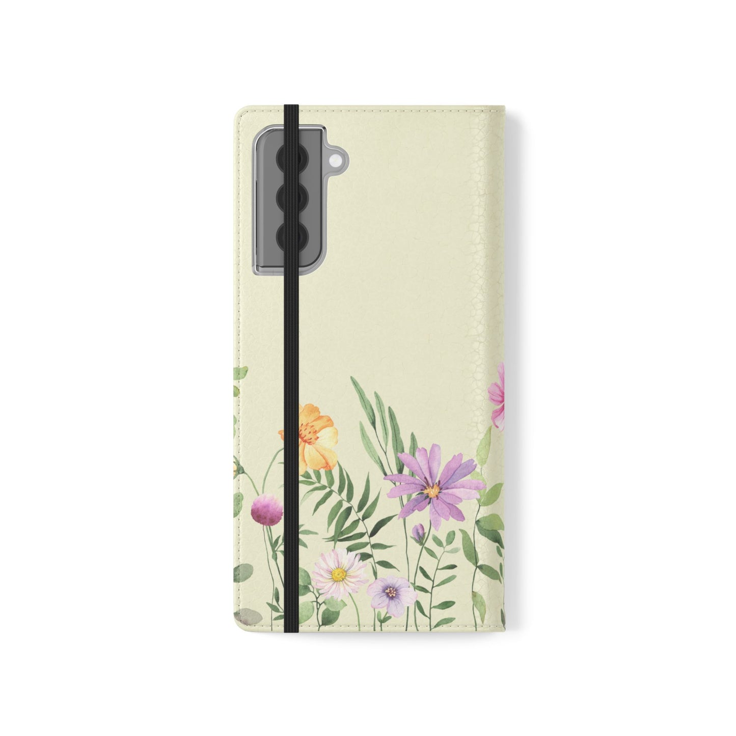 Floral Christian Prayer Flip Case, Amazing Grace, iPhone Samsung Wallet, Gifts for Her, Christian Phone Cover, Spring Floral Design