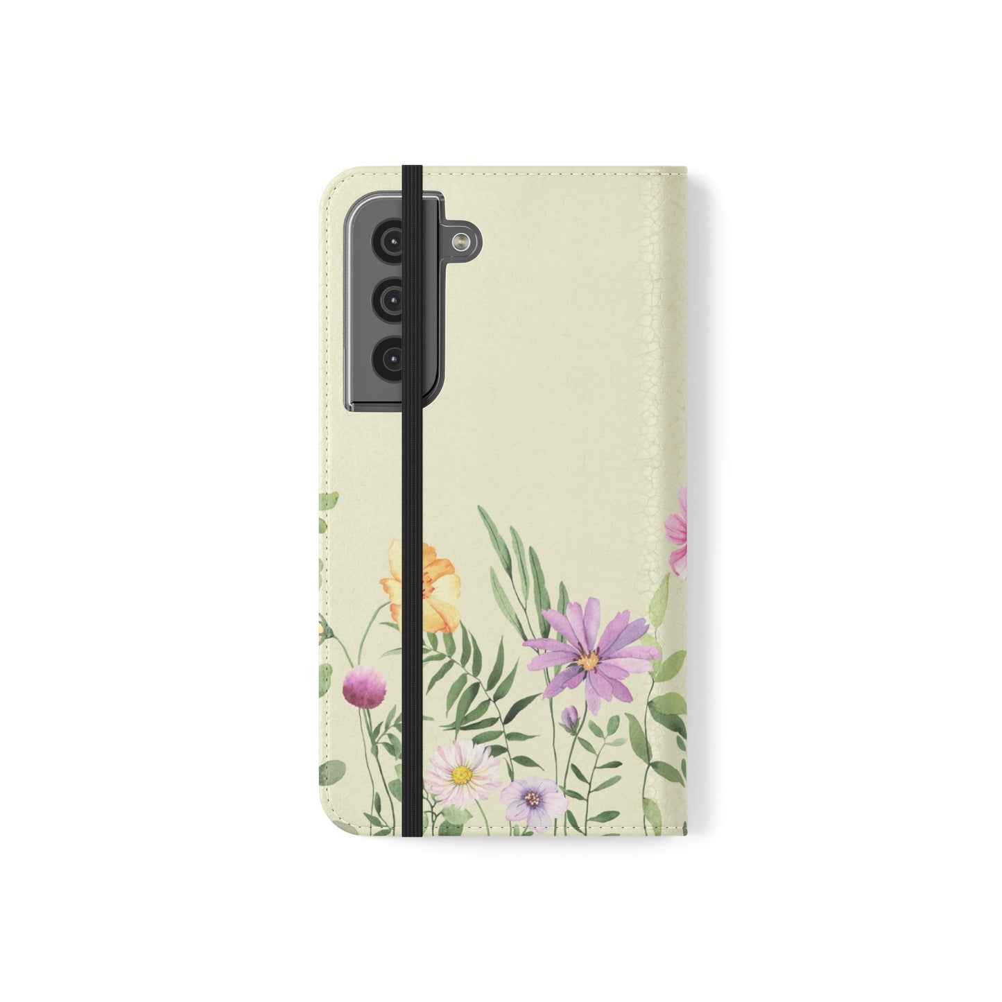 Floral Christian Prayer Flip Case, Amazing Grace, iPhone Samsung Wallet, Gifts for Her, Christian Phone Cover, Spring Floral Design