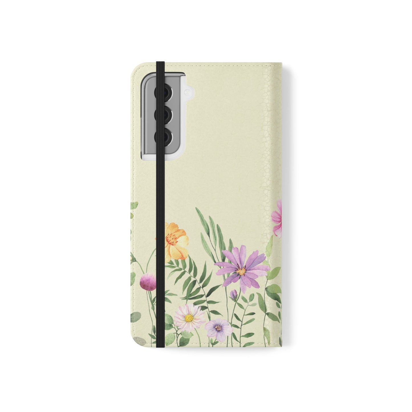 Floral Christian Prayer Flip Case, Amazing Grace, iPhone Samsung Wallet, Gifts for Her, Christian Phone Cover, Spring Floral Design