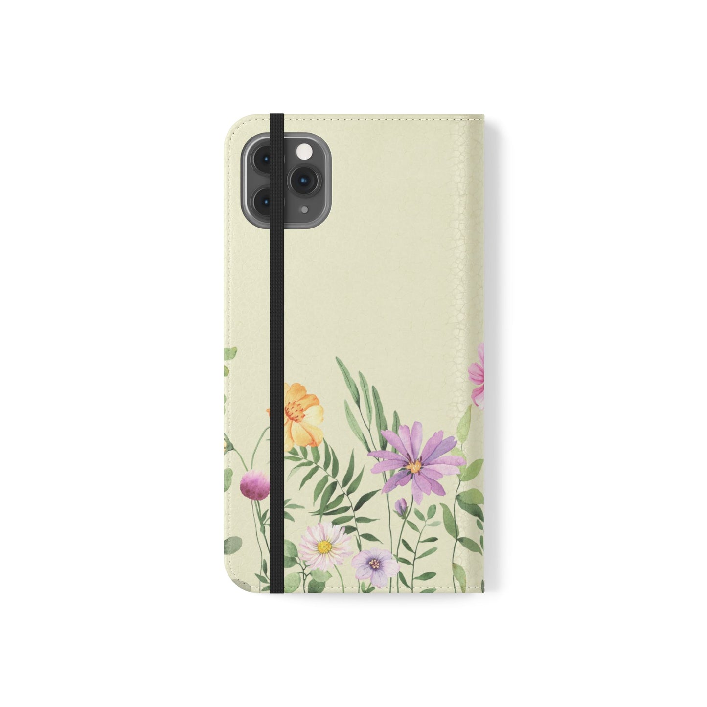 Floral Christian Prayer Flip Case, Amazing Grace, iPhone Samsung Wallet, Gifts for Her, Christian Phone Cover, Spring Floral Design