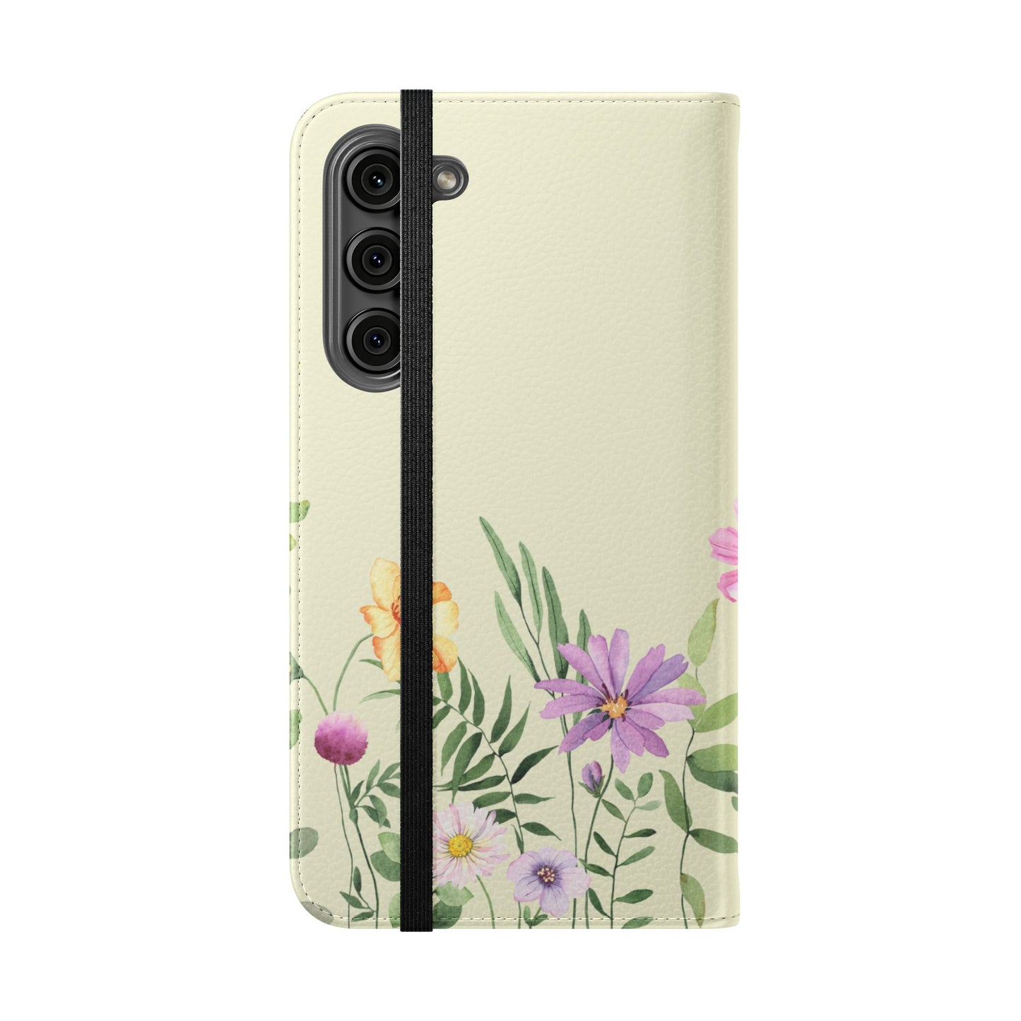 Floral Christian Prayer Flip Case, Amazing Grace, iPhone Samsung Wallet, Gifts for Her, Christian Phone Cover, Spring Floral Design
