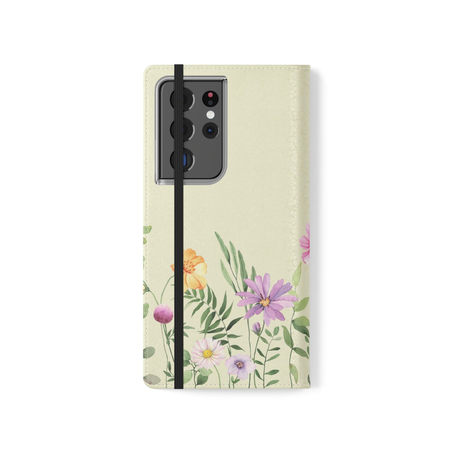 Floral Christian Prayer Flip Case, Amazing Grace, iPhone Samsung Wallet, Gifts for Her, Christian Phone Cover, Spring Floral Design