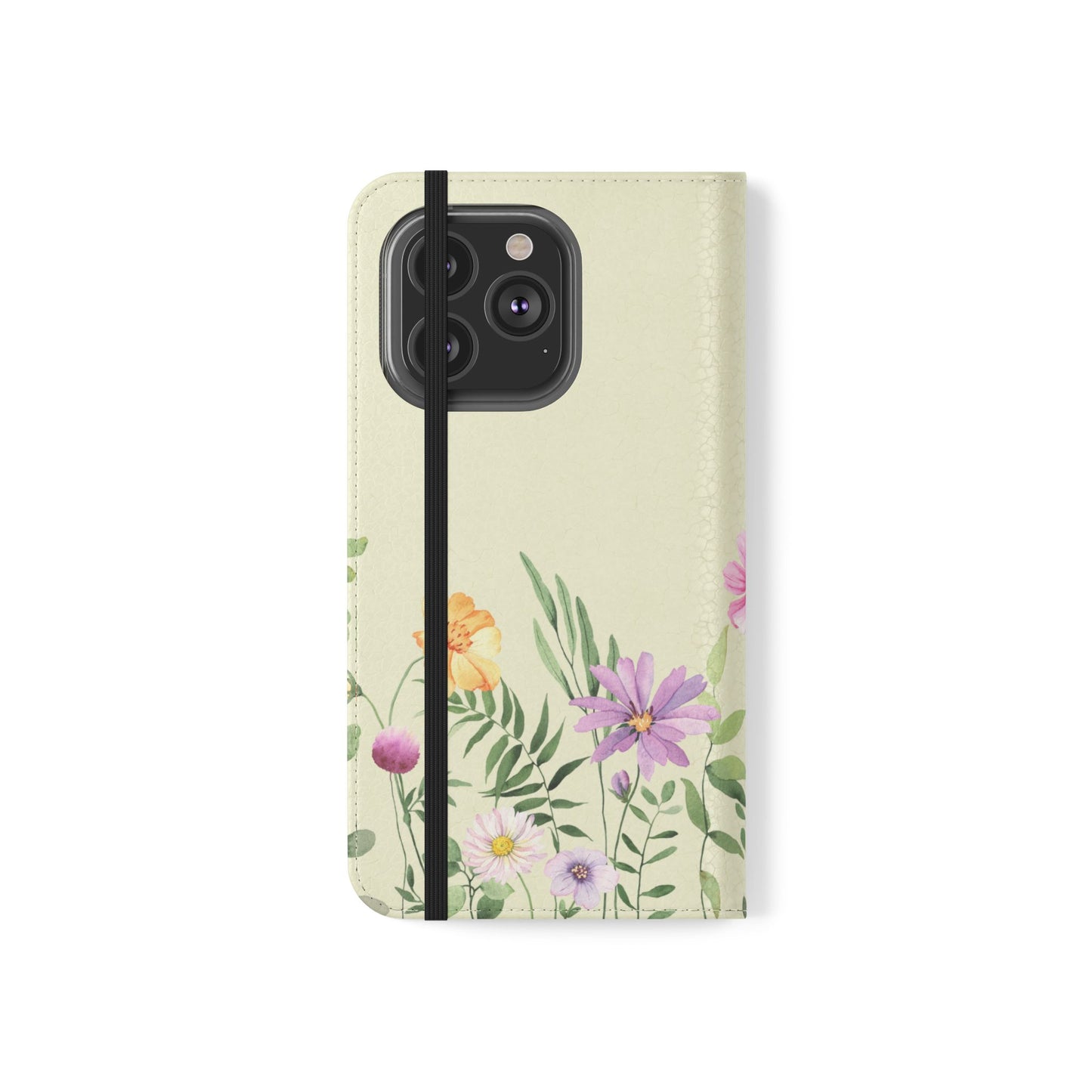 Floral Christian Prayer Flip Case, Amazing Grace, iPhone Samsung Wallet, Gifts for Her, Christian Phone Cover, Spring Floral Design