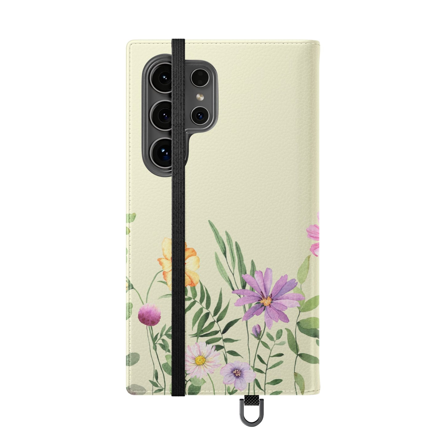 Floral Christian Prayer Flip Case, Amazing Grace, iPhone Samsung Wallet, Gifts for Her, Christian Phone Cover, Spring Floral Design