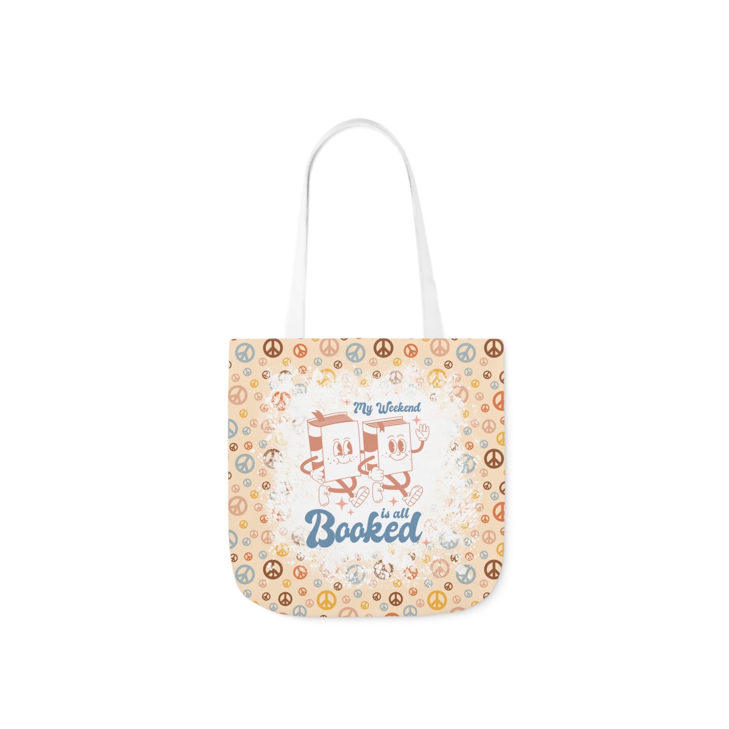 My Weekend Is All Booked Polyester Canvas Tote Bag