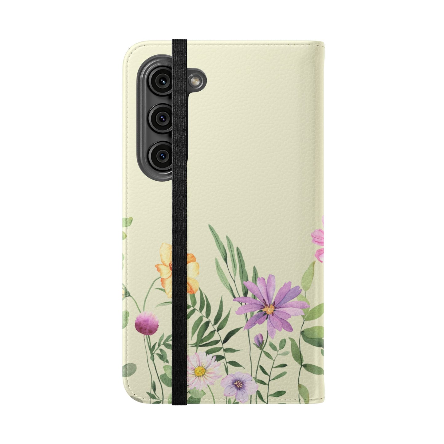 Floral Christian Prayer Flip Case, Amazing Grace, iPhone Samsung Wallet, Gifts for Her, Christian Phone Cover, Spring Floral Design