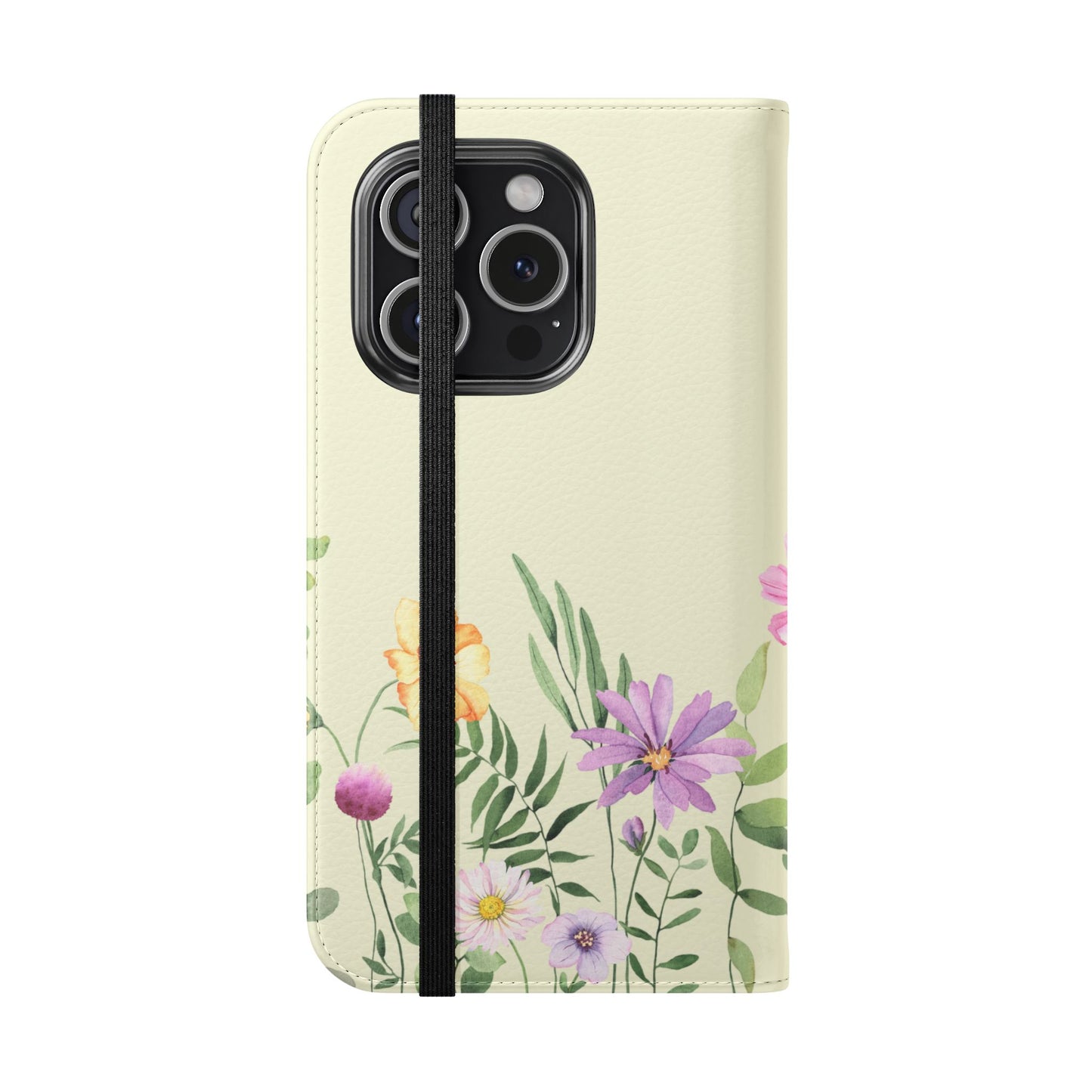 Floral Christian Prayer Flip Case, Amazing Grace, iPhone Samsung Wallet, Gifts for Her, Christian Phone Cover, Spring Floral Design