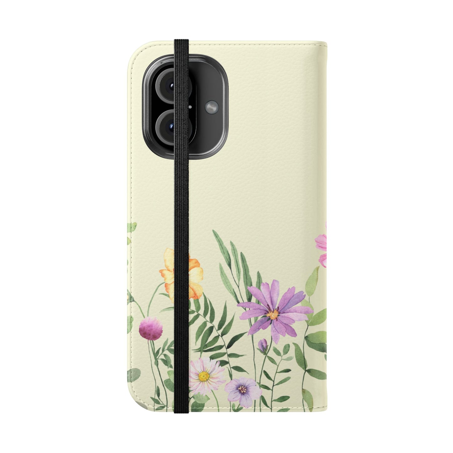 Floral Christian Prayer Flip Case, Amazing Grace, iPhone Samsung Wallet, Gifts for Her, Christian Phone Cover, Spring Floral Design