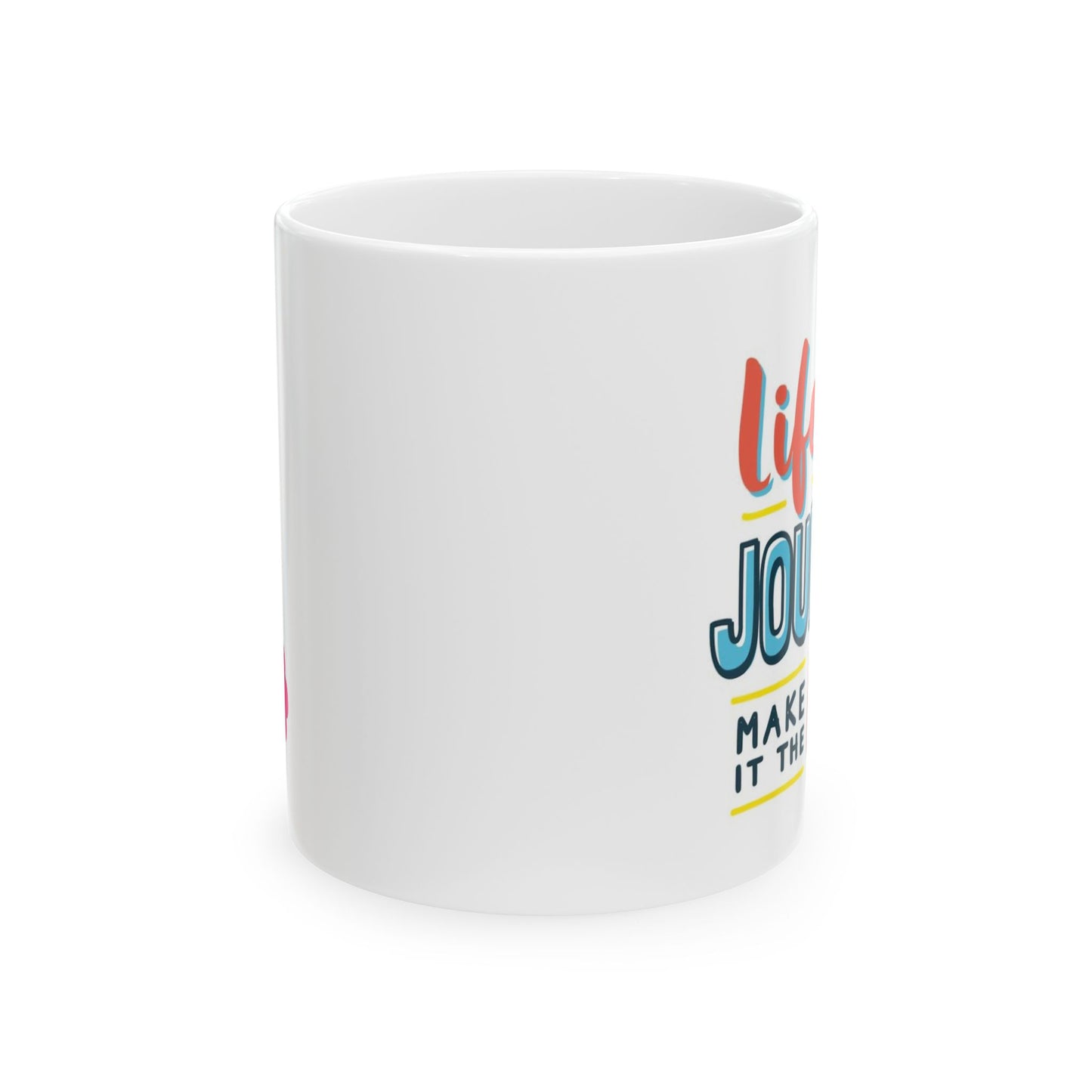 Life Is A Journey Ceramic Mug