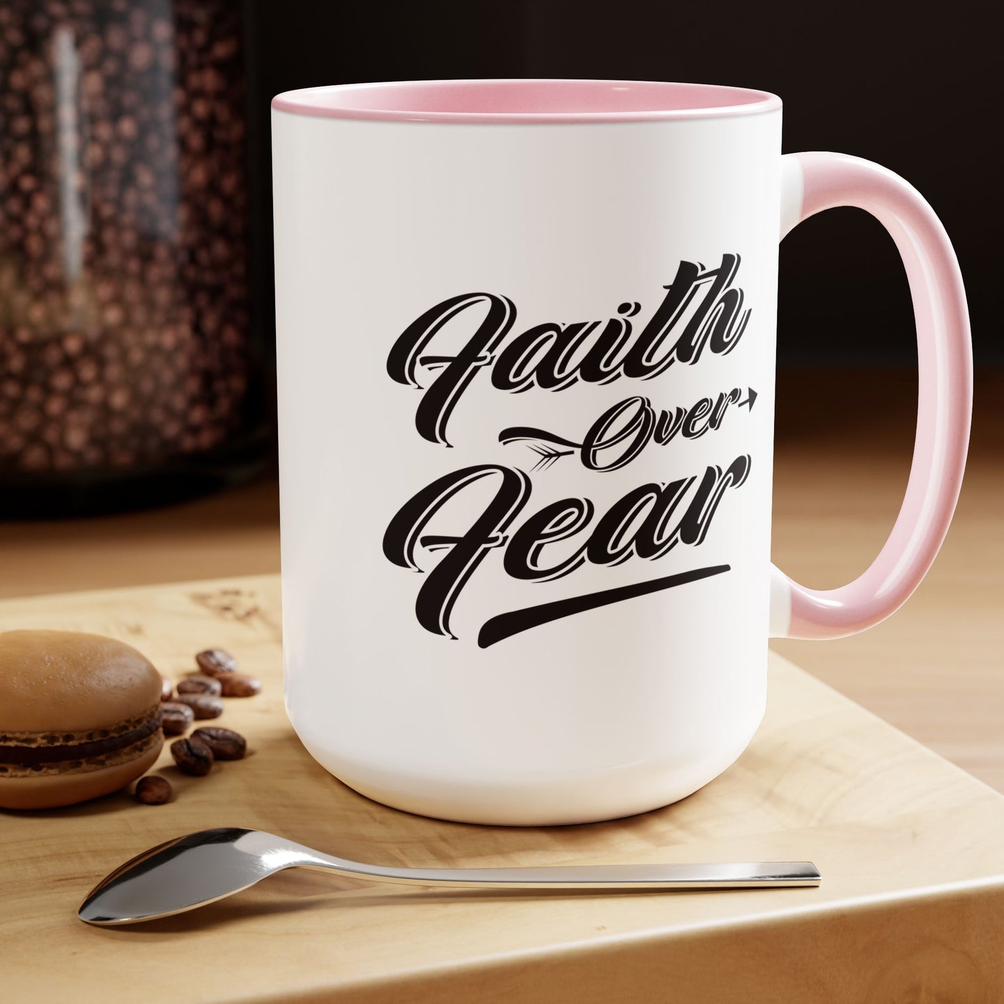 Faith Over Fear Coffee Mug