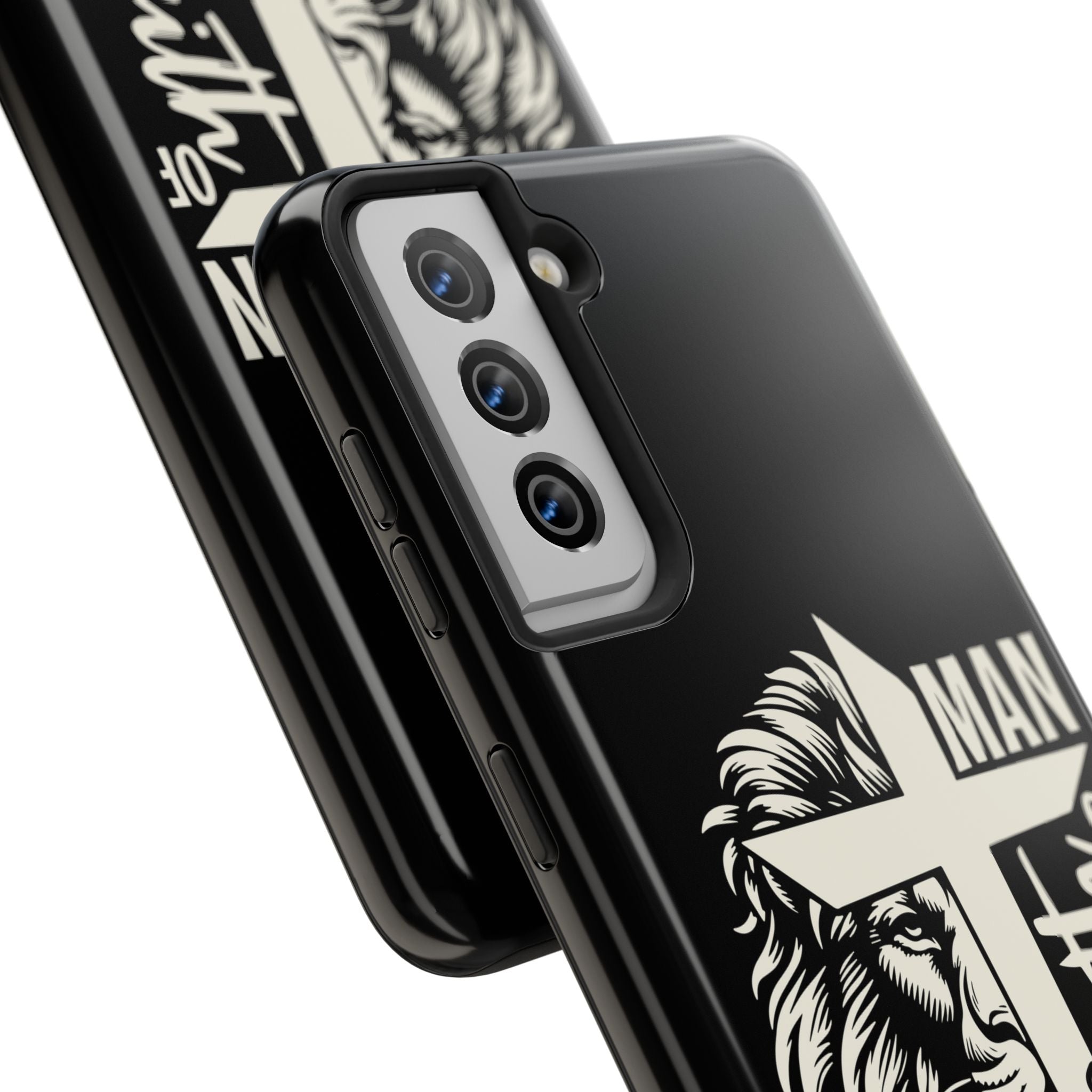 Man Of Faith Lion Christian Phone Case