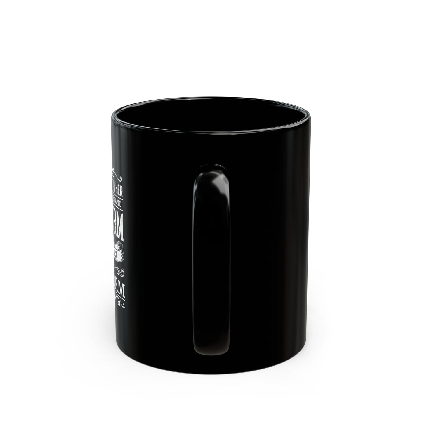 I Am The Storm Black Mug