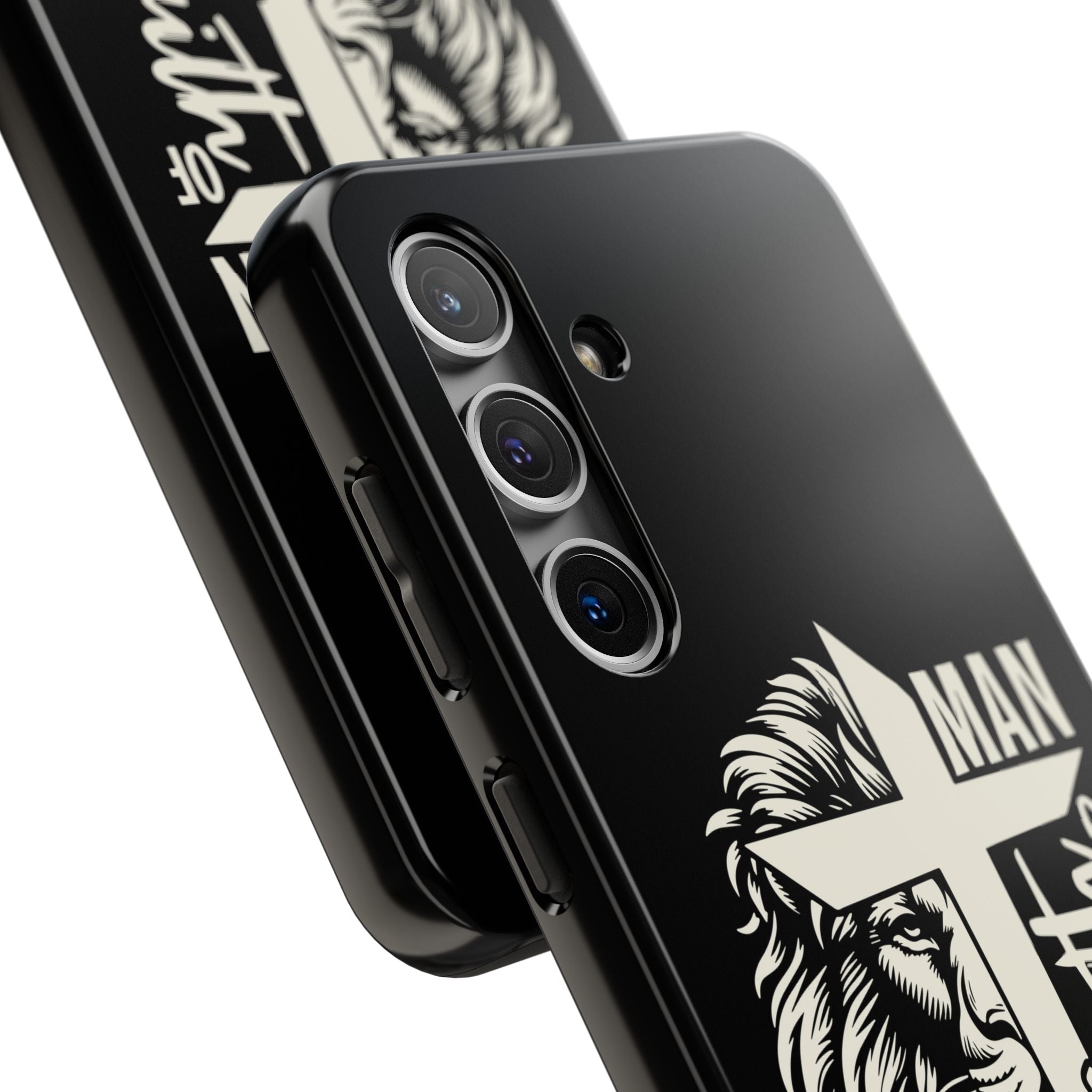 Man Of Faith Lion Christian Phone Case