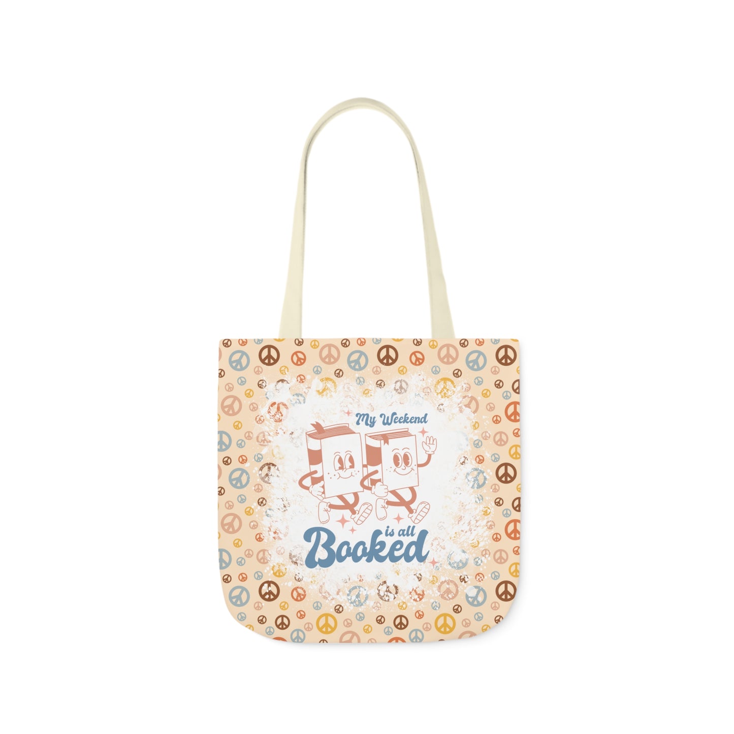 My Weekend Is All Booked Polyester Canvas Tote Bag