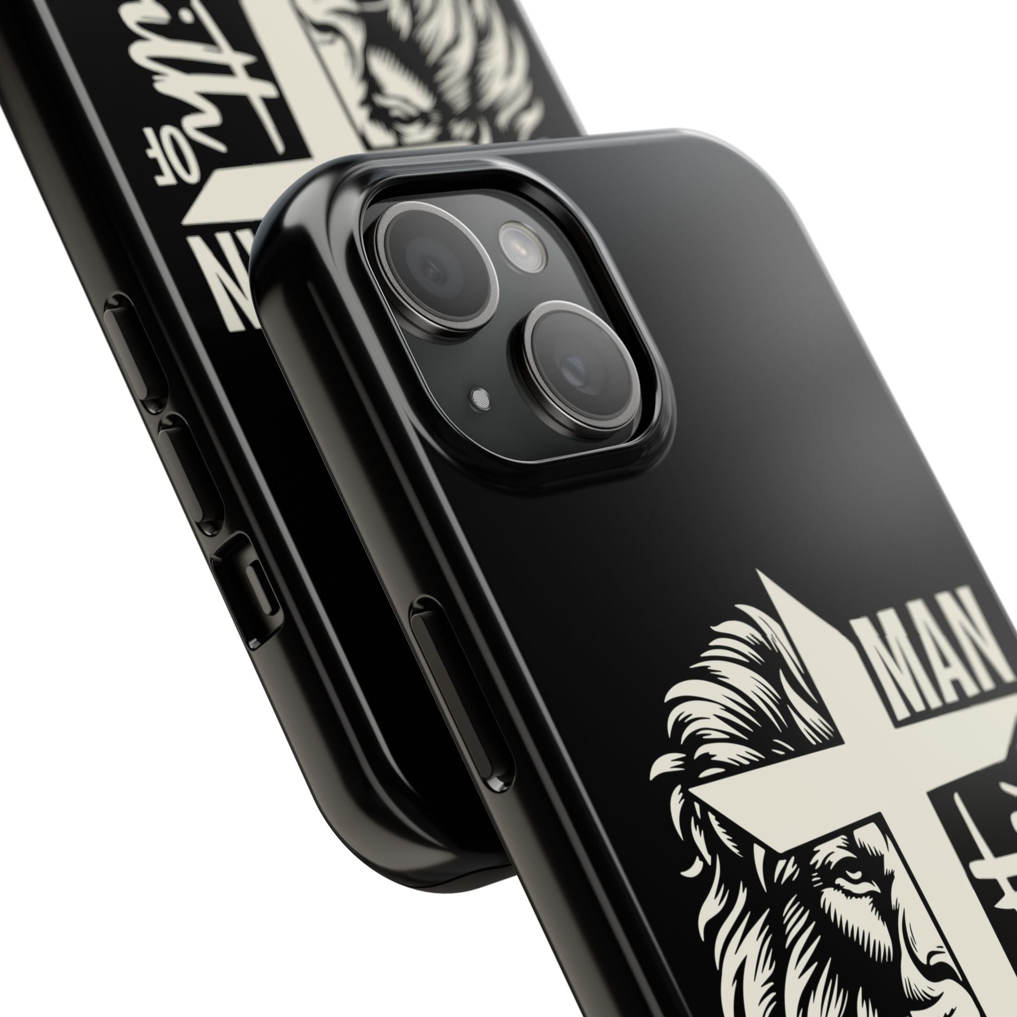 Man Of Faith Lion Christian Phone Case