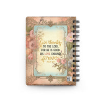 Give Thanks To The Lord Spiral Bound Journal