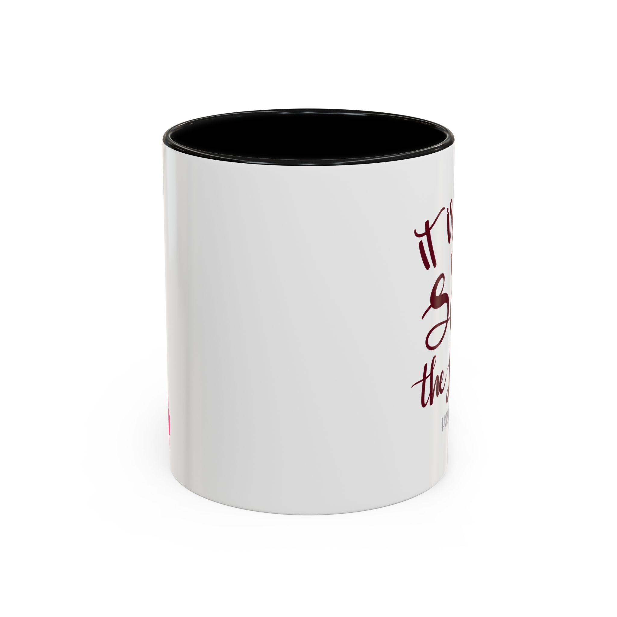 It Is Time To Seek The Lord Accent Coffee Mug
