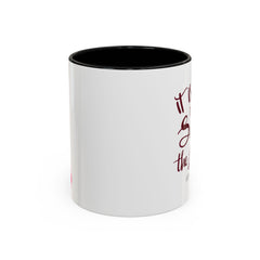 It Is Time To Seek The Lord Accent Coffee Mug