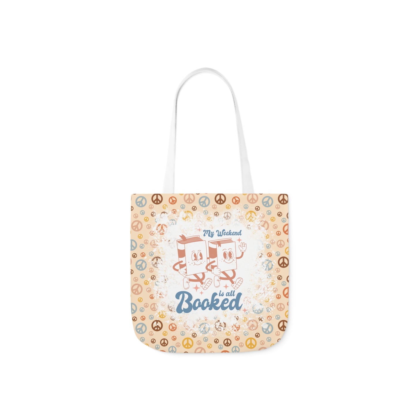 My Weekend Is All Booked Polyester Canvas Tote Bag