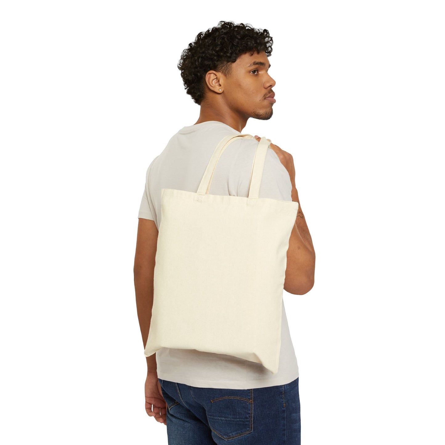 Life Is Better In The Garden Cotton Canvas Tote Bag