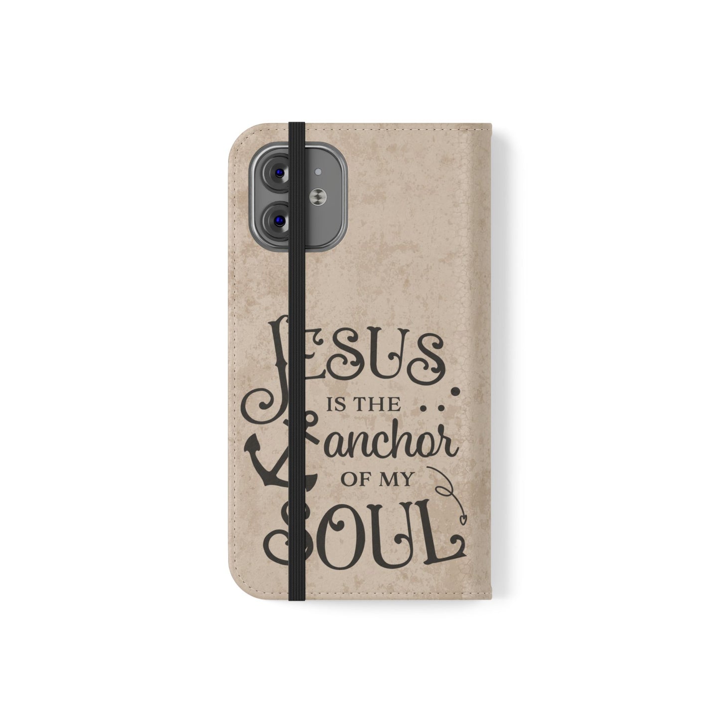 Jesus Flip Case Inspirational iPhone Samsung Wallet, Christian Gift, Faith-Based Accessory, Stylish Protection for Any Occasion