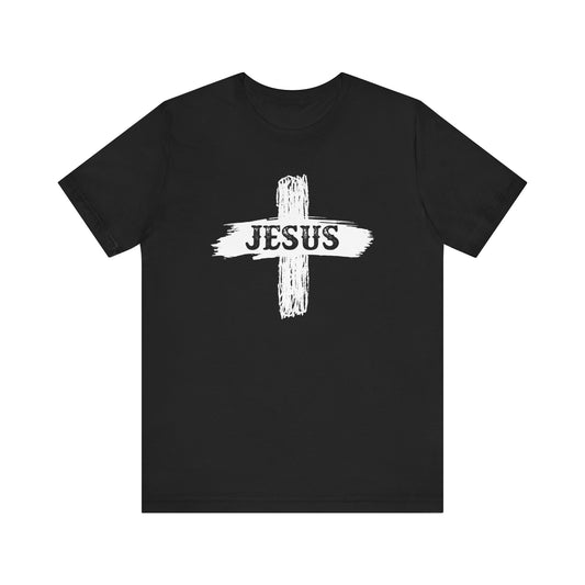 Jesus Black Unisex Jersey Short Sleeve Tee