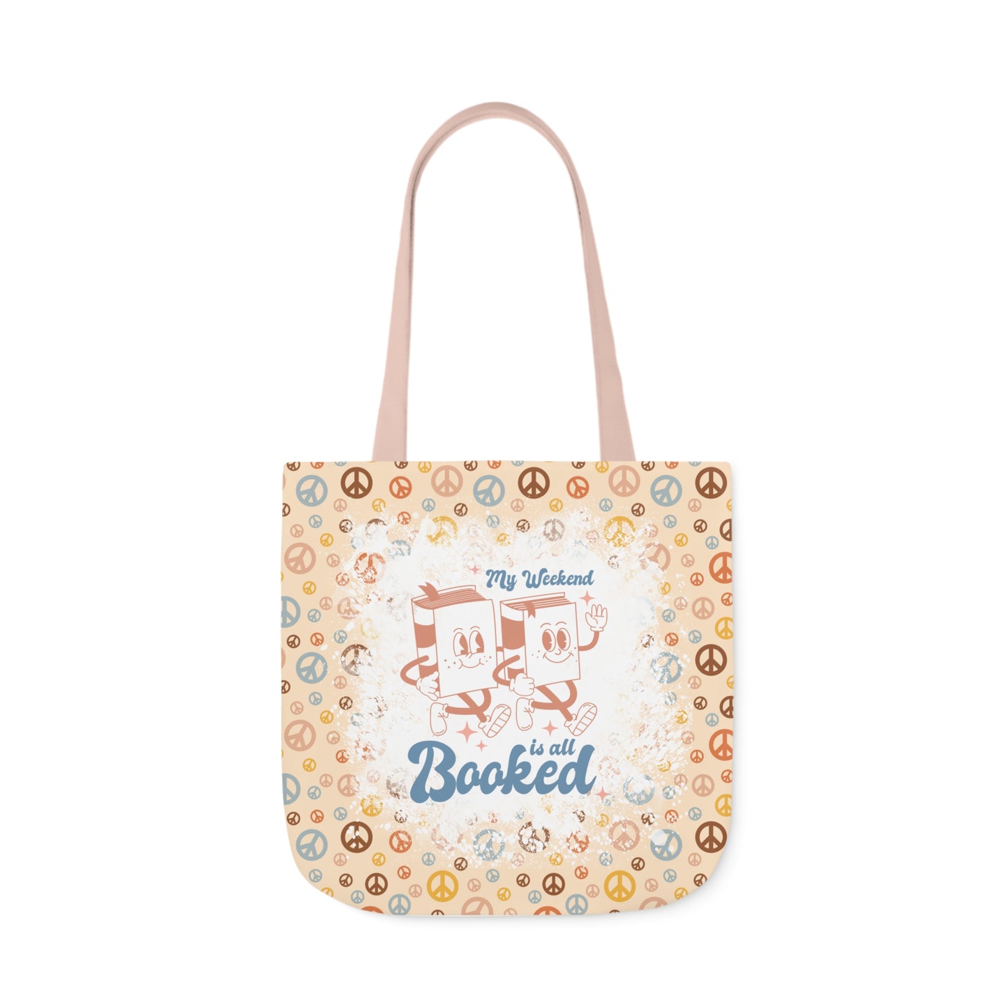 My Weekend Is All Booked Polyester Canvas Tote Bag