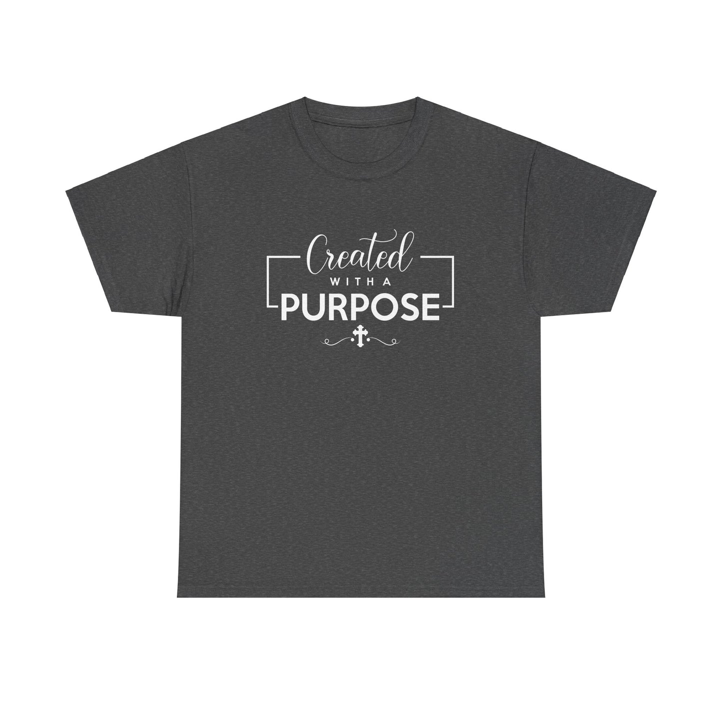 Created With A Purpose Unisex Heavy Cotton Tee