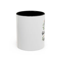 For God So Loved The World That He Gave His One And Only Son Accent Coffee Mug