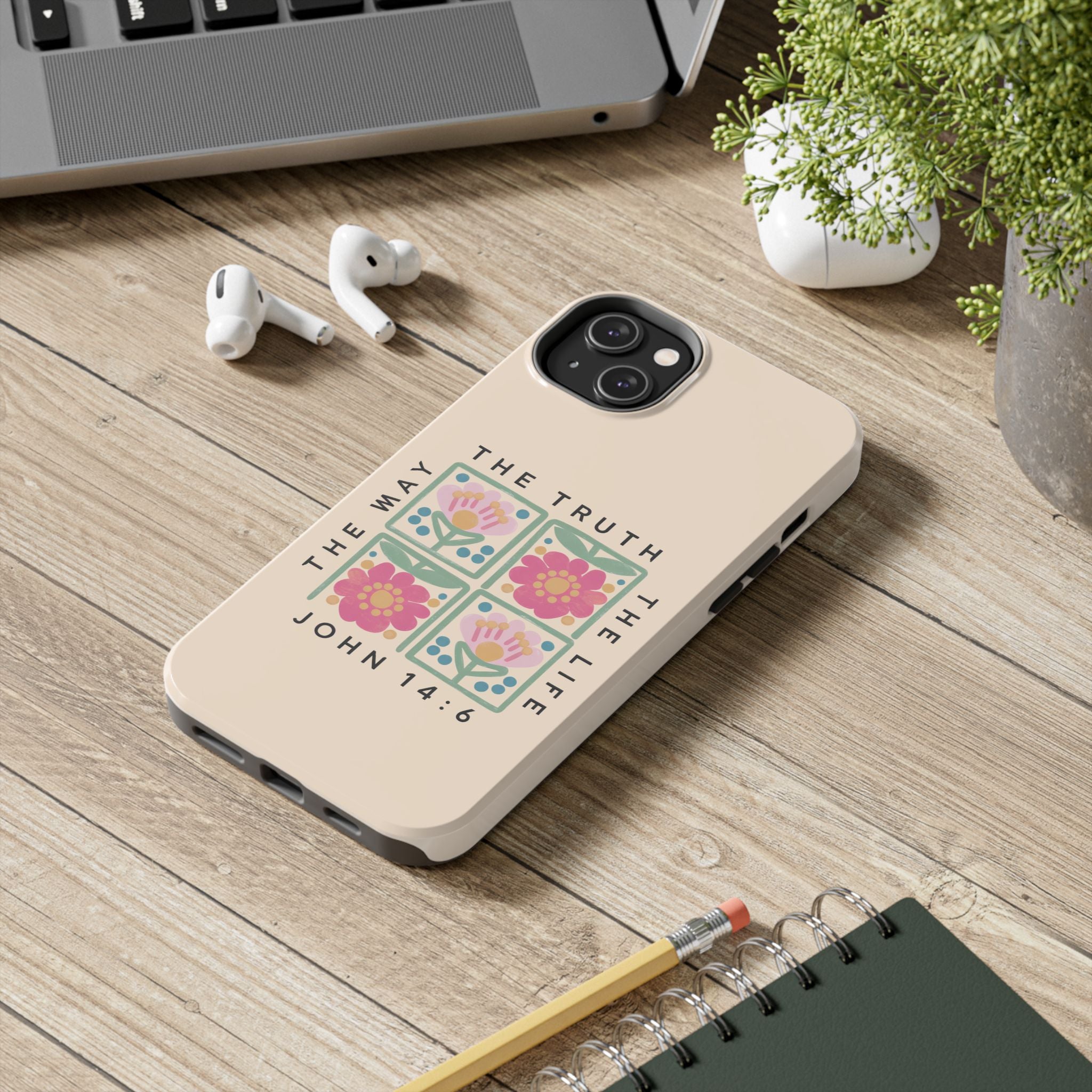 Scripture John 14:6 Christian Tough Mobile Phone Case