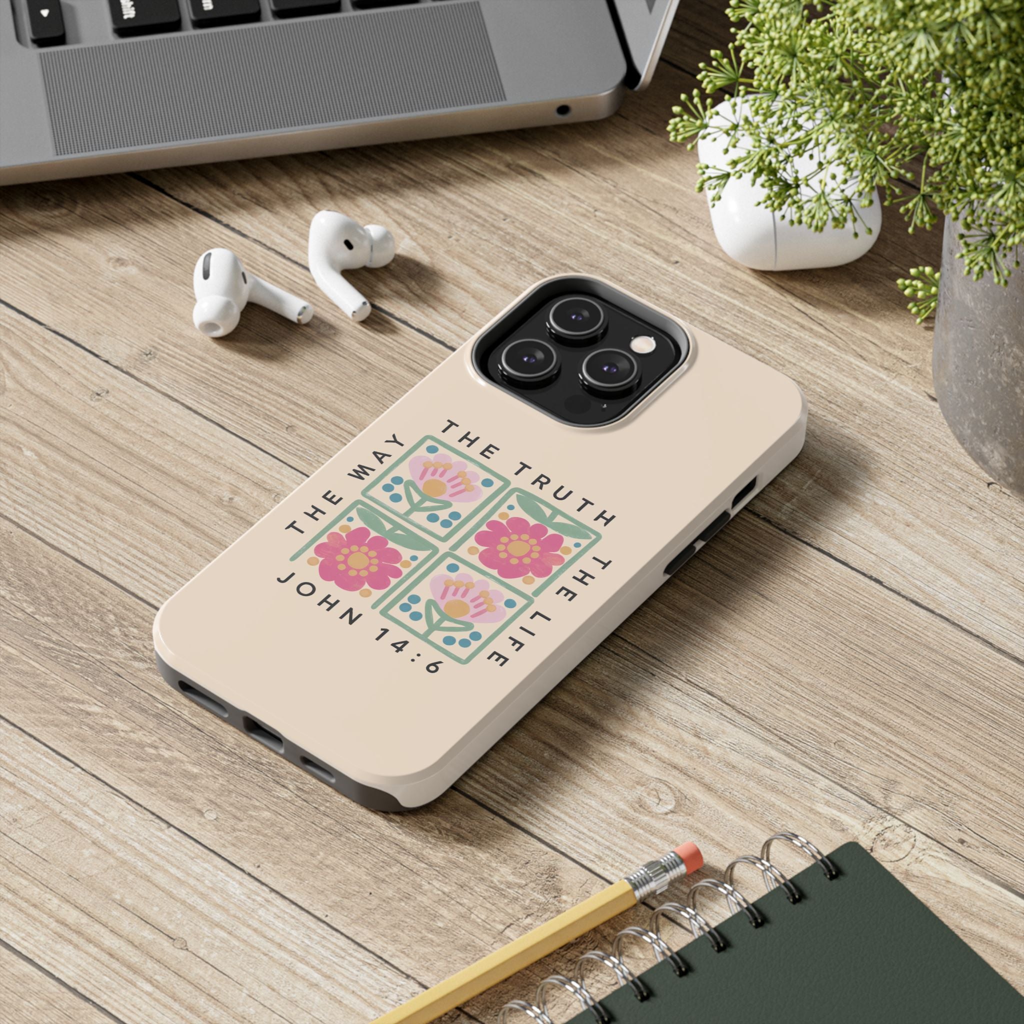 Scripture John 14:6 Christian Tough Mobile Phone Case