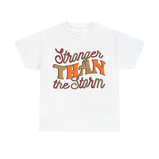 Stronger Than The Storm Heavy Cotton Tee