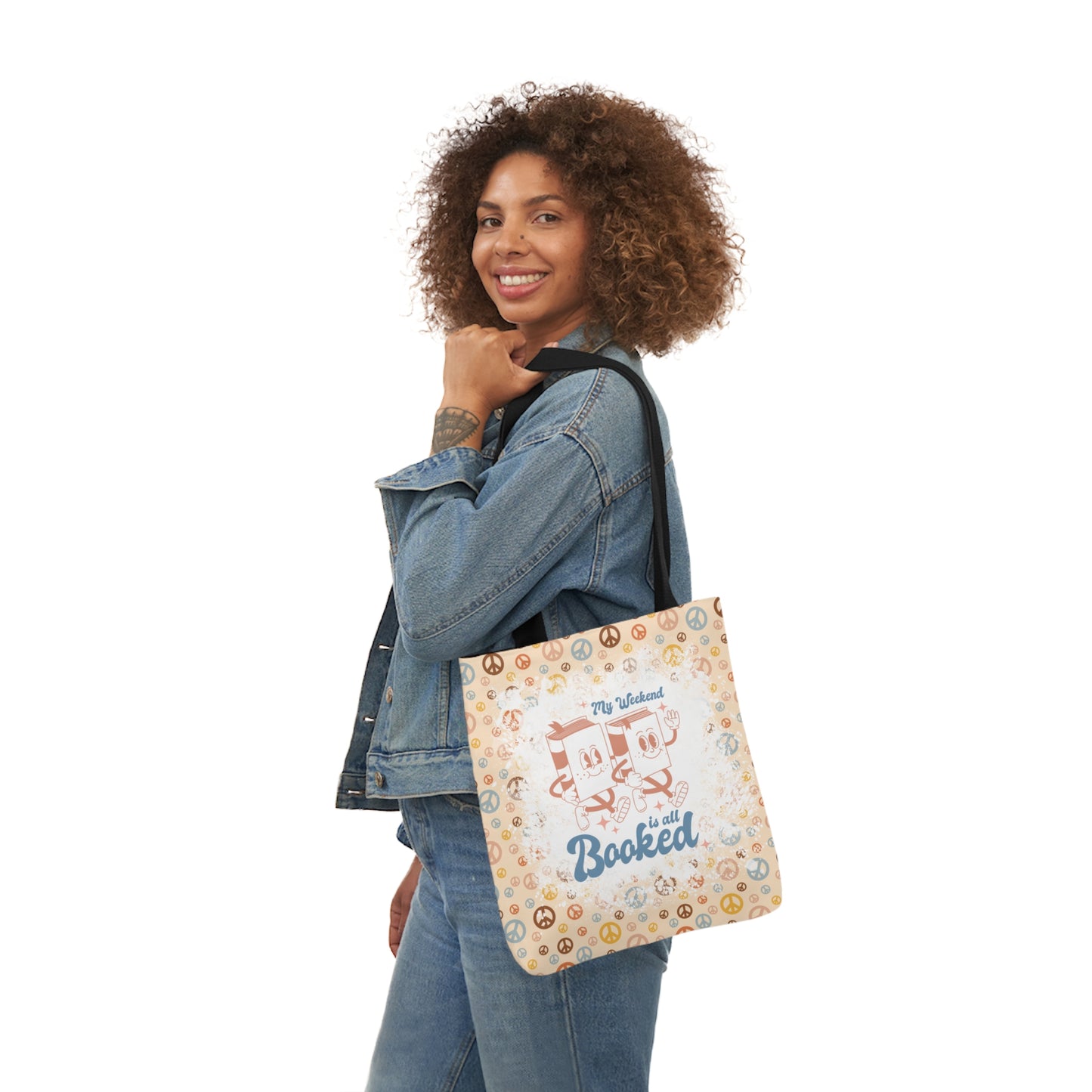 My Weekend Is All Booked Polyester Canvas Tote Bag