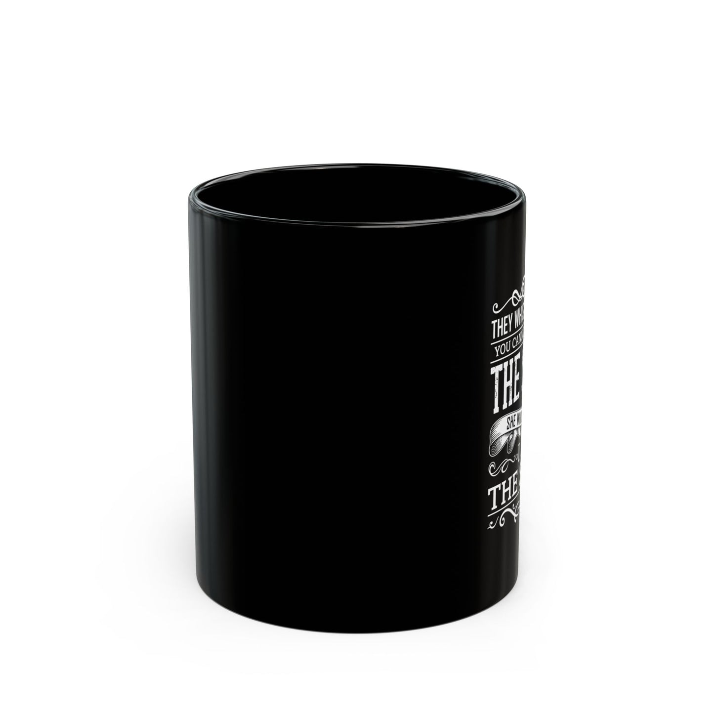 I Am The Storm Black Mug