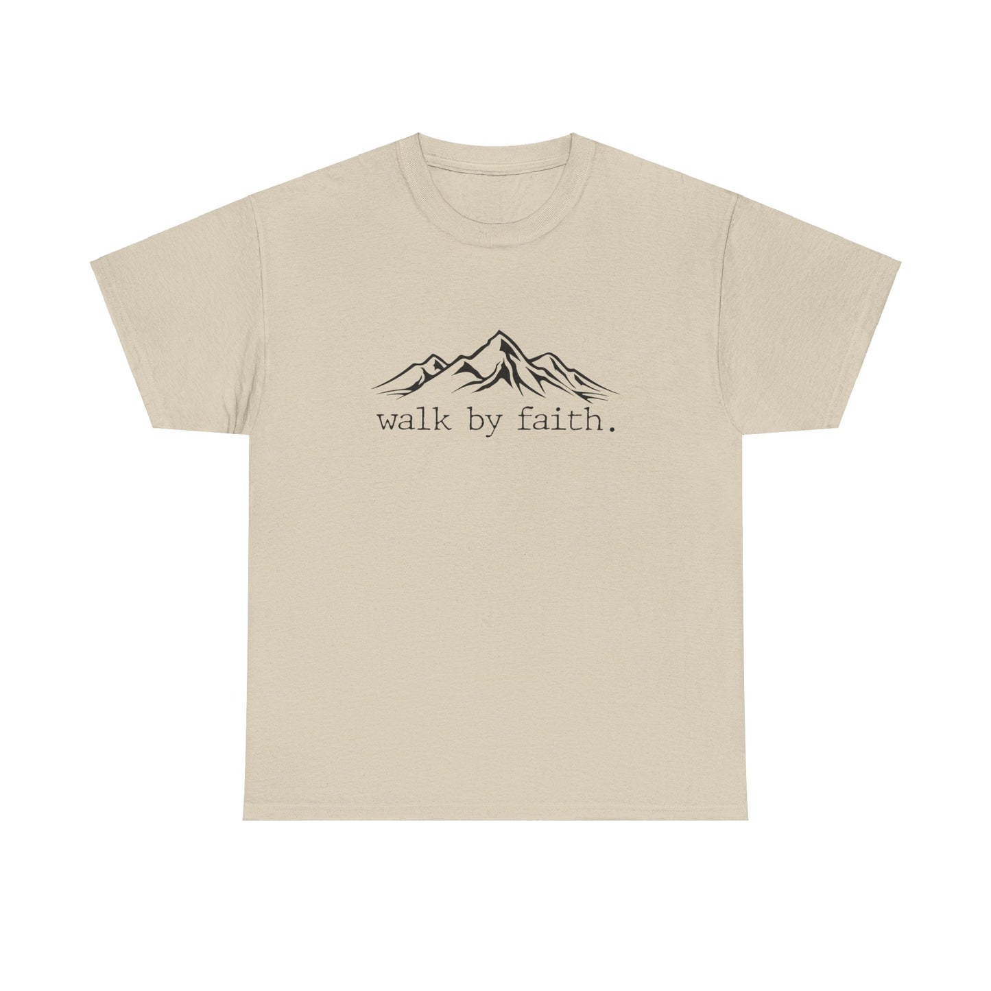 Walk By Faith Unisex Heavy Cotton Tee