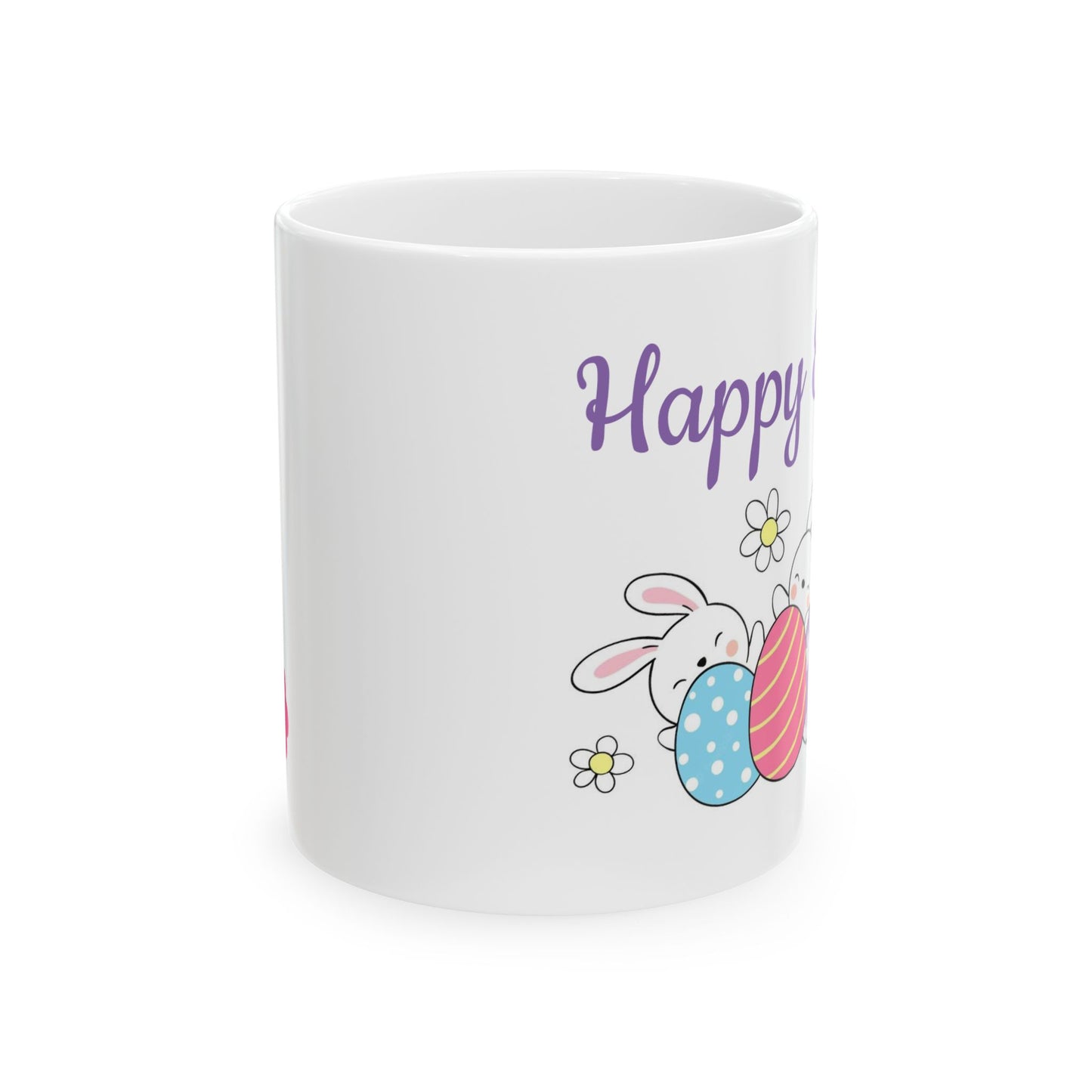 Happy Easter Bunny Ceramic Mug