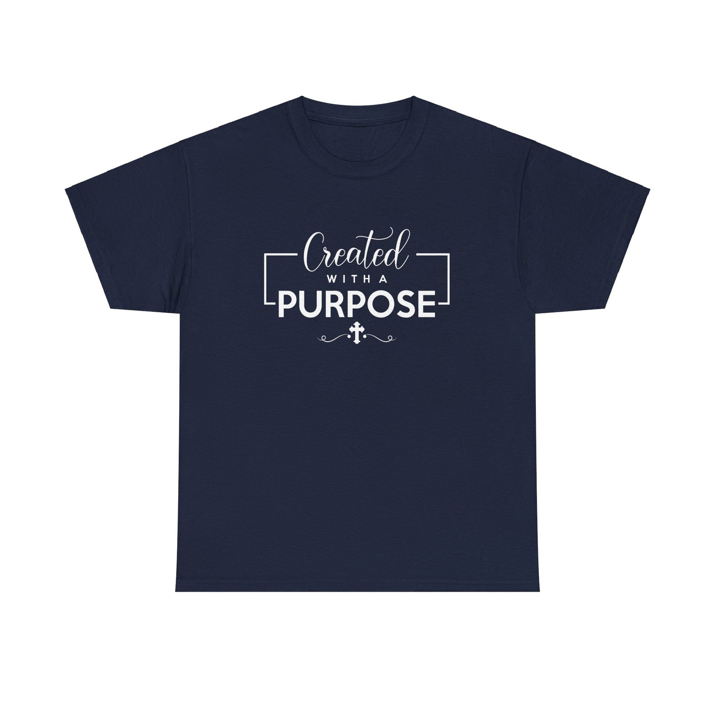 Created With A Purpose Unisex Heavy Cotton Tee