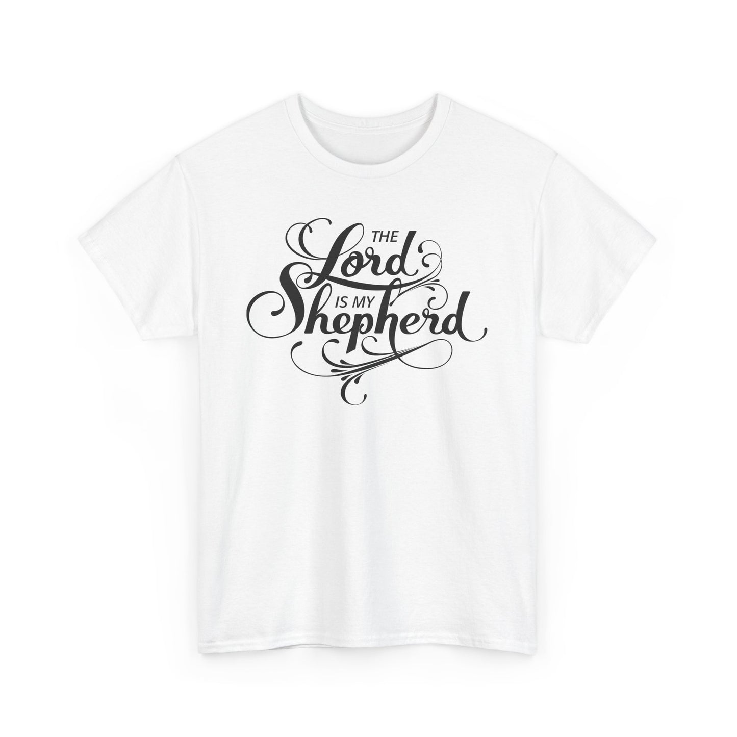 The Lord Is My Shepherd Unisex Heavy Cotton Tee