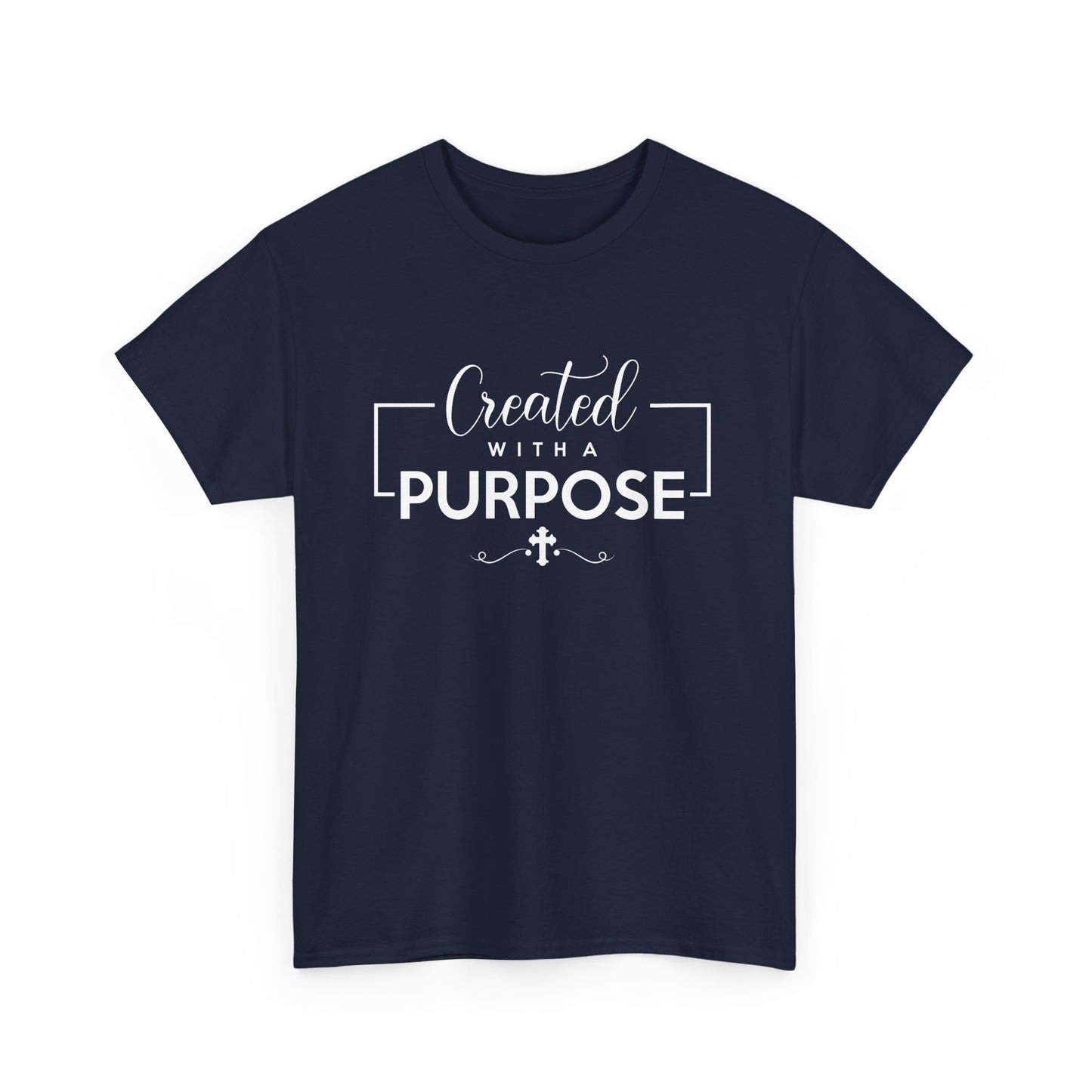 Created With A Purpose Unisex Heavy Cotton Tee