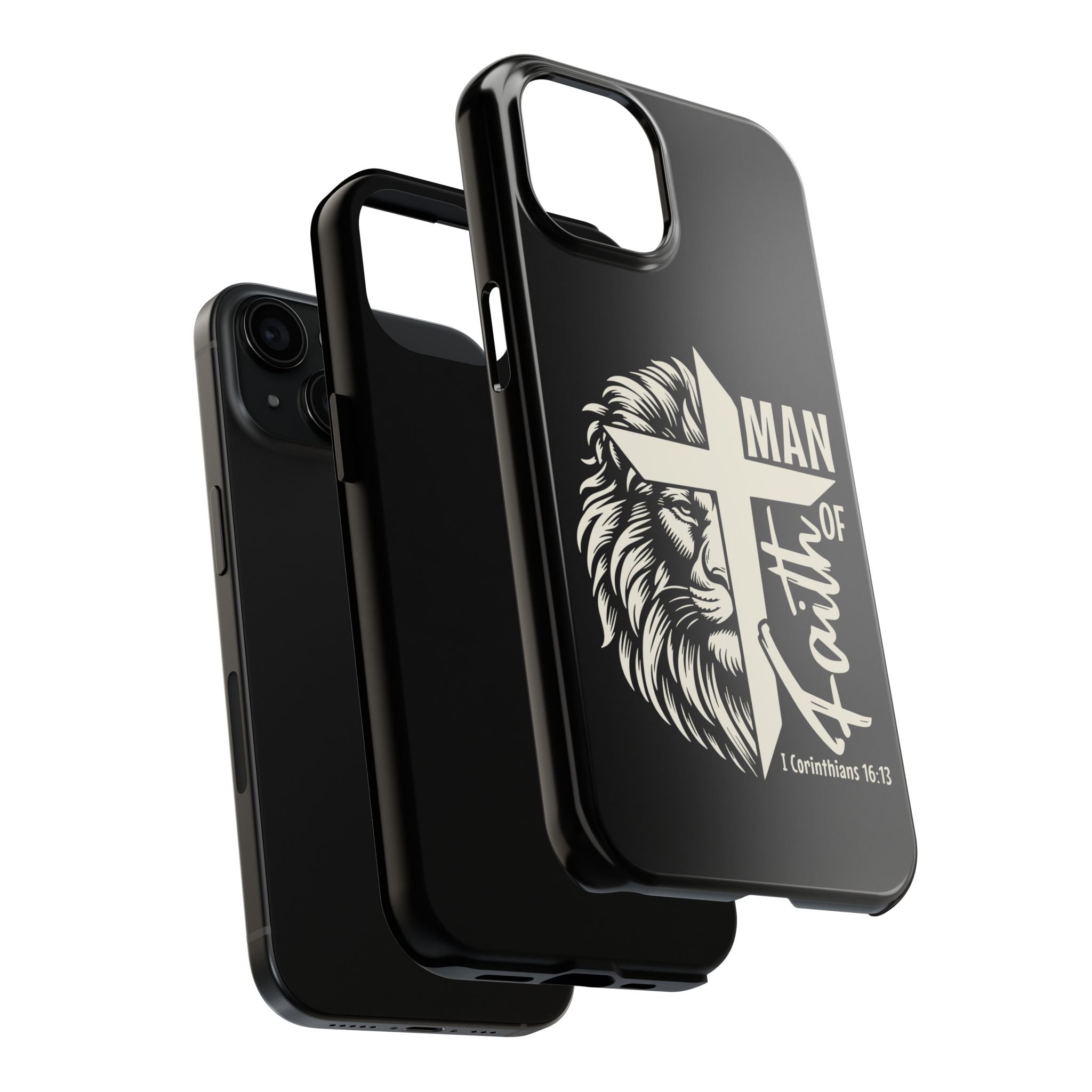 Man Of Faith Lion Christian Phone Case