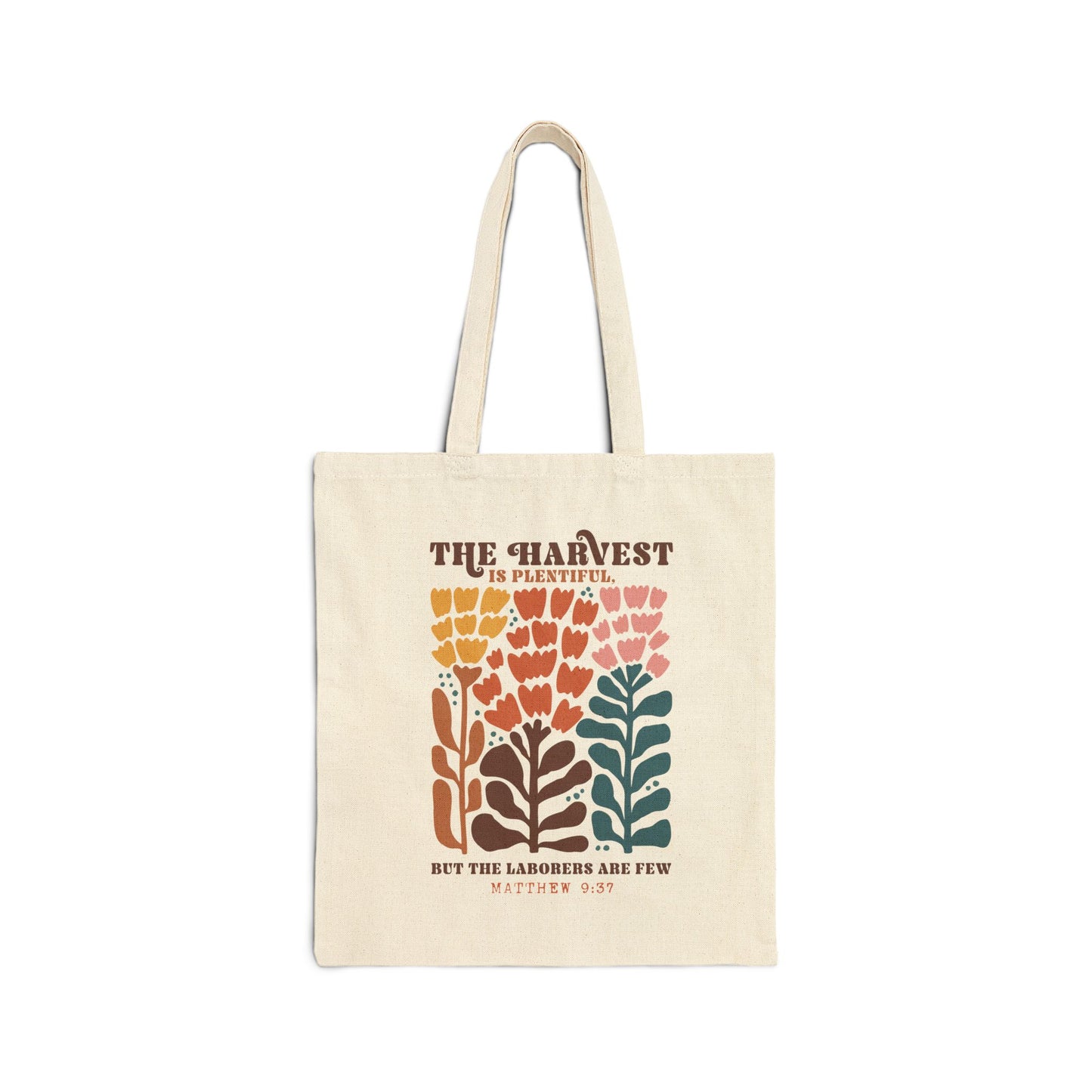 Christian Scripture Matthew Cotton Canvas Tote Bag