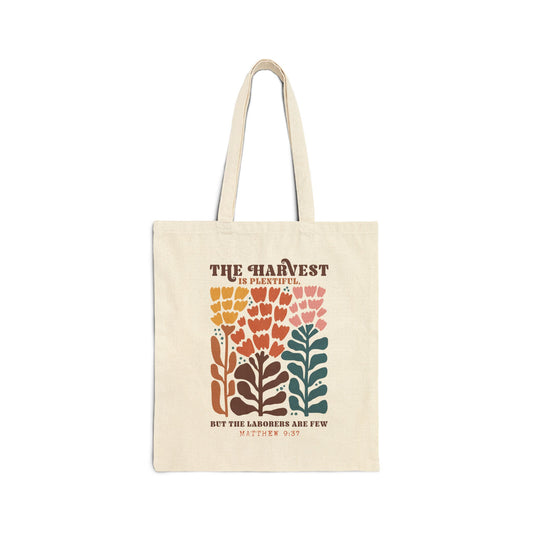 Christian Scripture Matthew Cotton Canvas Tote Bag