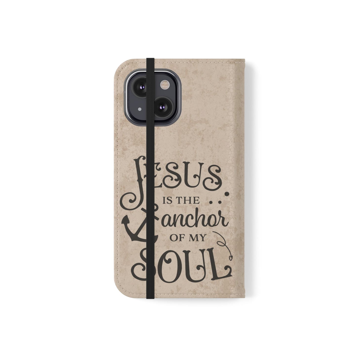 Jesus Flip Case Inspirational iPhone Samsung Wallet, Christian Gift, Faith-Based Accessory, Stylish Protection for Any Occasion