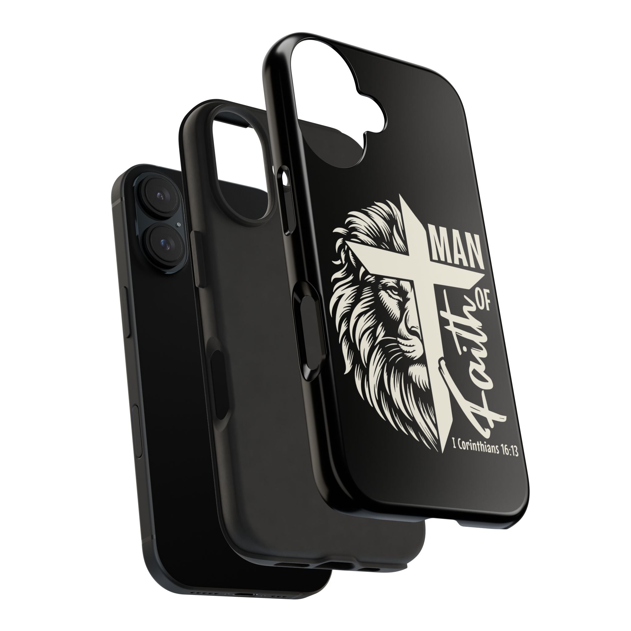 Man Of Faith Lion Christian Phone Case