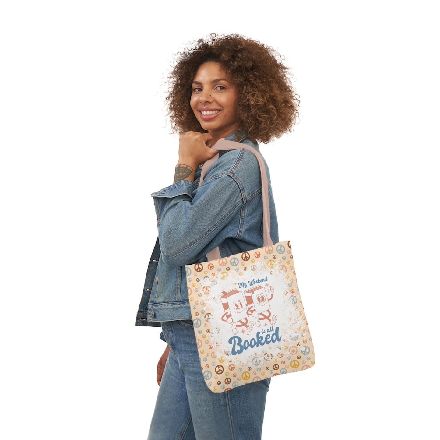 My Weekend Is All Booked Polyester Canvas Tote Bag