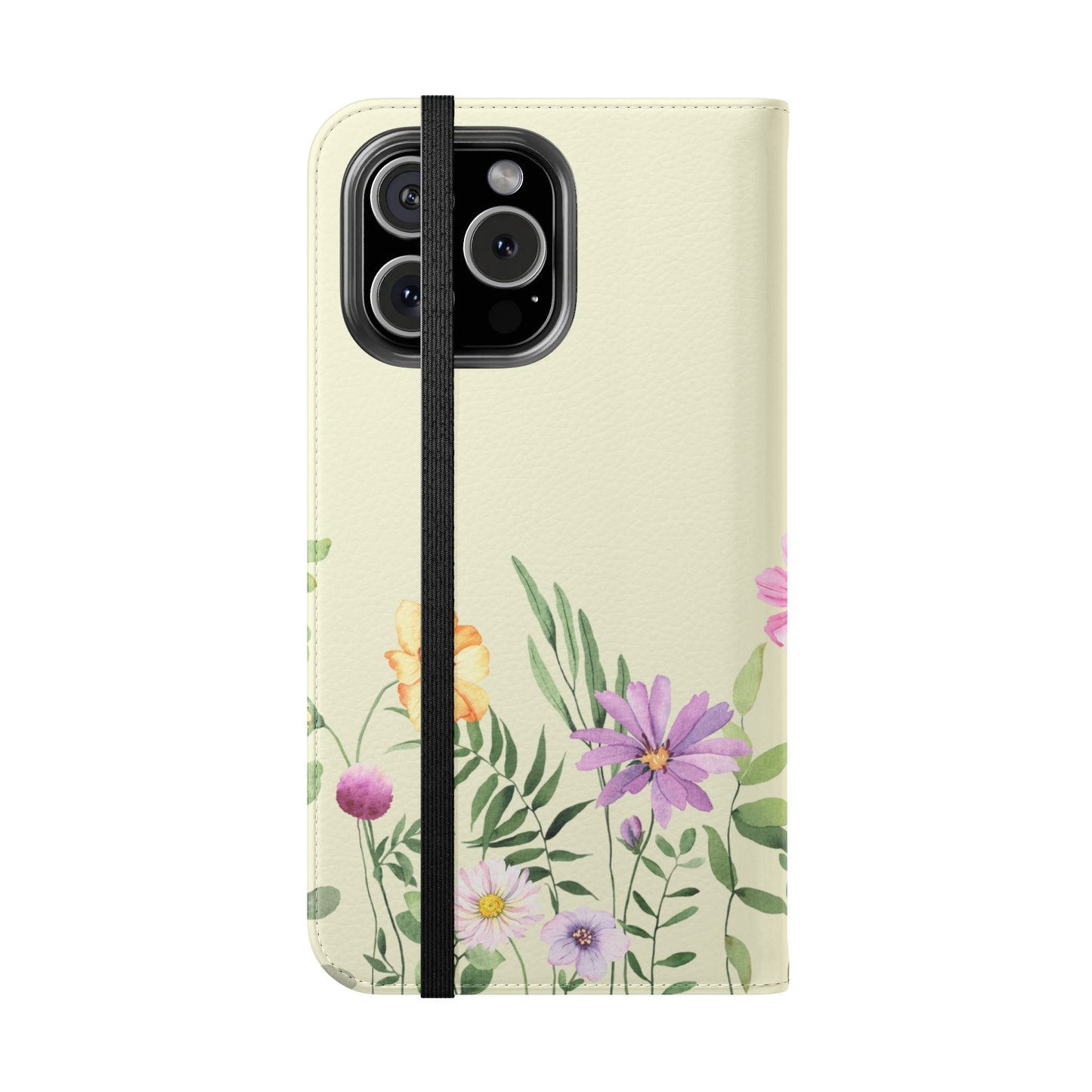 Floral Christian Prayer Flip Case, Amazing Grace, iPhone Samsung Wallet, Gifts for Her, Christian Phone Cover, Spring Floral Design